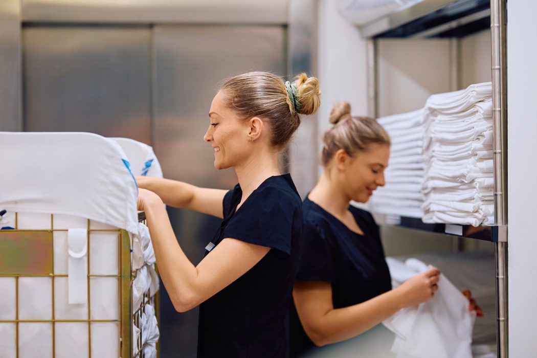 Logo housekeeping via workned
